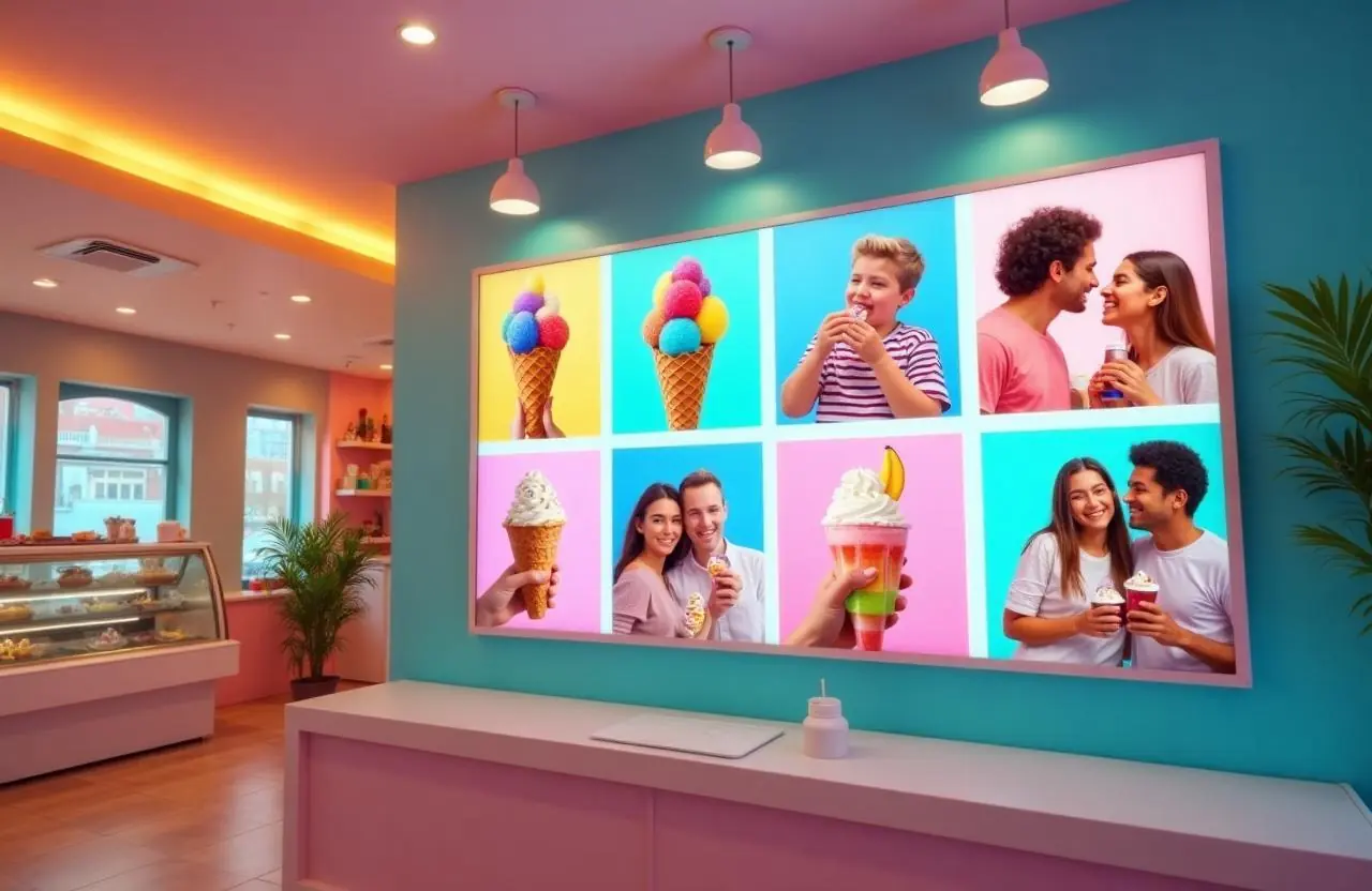 Ice cream shop